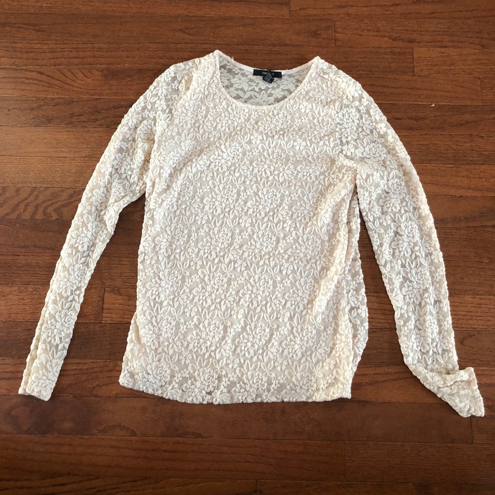 Forever 21 Lace Top